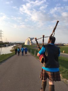 Parkinson's Scotland at the Kelpies
